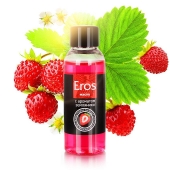 Массажное масло Eros fantasy с ароматом земляники - 50 мл. - Биоритм - купить с доставкой в Туле