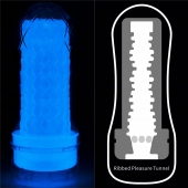 Светящийся в темноте мастурбатор Lumino Play Masturbator Ribbed - Lovetoy - в Туле купить с доставкой