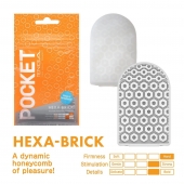 Карманный мастурбатор HEXA-BRICK - Tenga - в Туле купить с доставкой