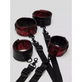 Изысканный набор фиксаций на кровати Reversible Under Mattress Restraint Set - Fifty Shades of Grey - купить с доставкой в Туле