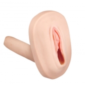 Мастурбатор-вагина с вибрацией и выносным пультом управления REALSTUFF SMOOTH   BALD - Dream Toys - в Туле купить с доставкой