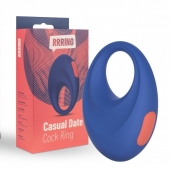 Синее эрекционное кольцо RRRING Casual Date Cock Ring - FeelzToys - в Туле купить с доставкой