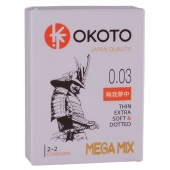 Набор из 4 презервативов OKOTO MegaMIX - Sitabella - купить с доставкой в Туле