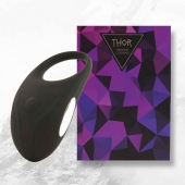 Черное эрекционное виброкольцо Thor Cockring - FeelzToys - в Туле купить с доставкой