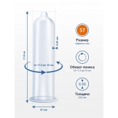 Презервативы MY.SIZE размер 57 - 3 шт. - My.Size - купить с доставкой в Туле