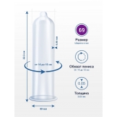Презервативы MY.SIZE размер 69 - 3 шт. - My.Size - купить с доставкой в Туле