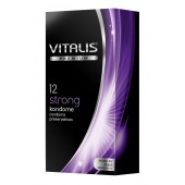 Презервативы с утолщённой стенкой VITALIS PREMIUM strong - 12 шт. - Vitalis - купить с доставкой в Туле