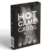 Игральные карты HOT GAME CARDS НУАР - 36 шт. - Сима-Ленд - купить с доставкой в Туле