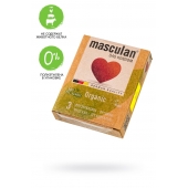 Экологически чистые презервативы Masculan Organic - 3 шт. - Masculan - купить с доставкой в Туле