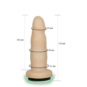 Телесная насадка Harness - 13,3 см. - LOVETOY (А-Полимер) - купить с доставкой в Туле