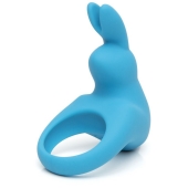 Голубое эрекционное виброкольцо Happy Rabbit Rechargeable Rabbit Cock Ring - Happy Rabbit - в Туле купить с доставкой