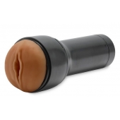 Коричневый мастурбатор-вагина Feel Stroker - Kiiroo - в Туле купить с доставкой