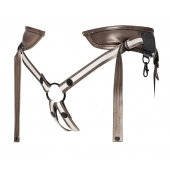 Бронзовый пояс для насадок Desirous Harness - Strap-on-me - купить с доставкой в Туле