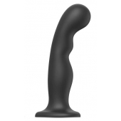 Черная насадка Strap-On-Me Dildo Plug P G size XXL - Strap-on-me - купить с доставкой в Туле