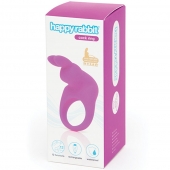 Фиолетовое эрекционное виброкольцо Happy Rabbit Rechargeable Rabbit Cock Ring - Happy Rabbit - в Туле купить с доставкой