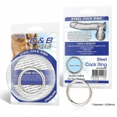 Стальное эрекционное кольцо STEEL COCK RING - 4.5 см. - BlueLine - в Туле купить с доставкой