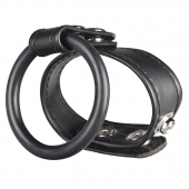 Двойное кольцо выносливости на пенис DUAL STAMINA RING - BlueLine - в Туле купить с доставкой