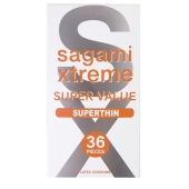 Ультратонкие презервативы Sagami Xtreme Superthin - 36 шт. - Sagami - купить с доставкой в Туле