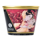Массажная  свеча Sparkling Strawberry Wine с ароматом клубничного вина - 170 мл. - Shunga - купить с доставкой в Туле
