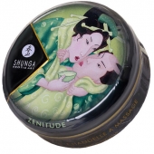 Массажная свеча Exotic Green Tea с ароматом зелёного чая - 30 мл. - Shunga - купить с доставкой в Туле