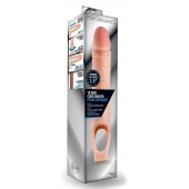 Телесная насадка на пенис 10 Inch Cock Sheath Extender - 25 см. - Blush Novelties - в Туле купить с доставкой