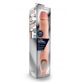 Телесная насадка на пенис 11.5 Inch Cock Sheath Penis Extender - 29,2 см. - Blush Novelties - в Туле купить с доставкой