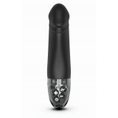 Черный вибратор с электростимуляцией Real Deal Neal - 16,5 см. - MyStim - купить с доставкой в Туле
