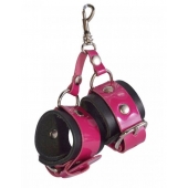 Розово-черный брелок  Наручники - Sitabella - купить с доставкой в Туле