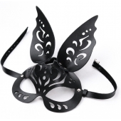 Черная ажурная маска  Зайка  с ушками - Crazy Handmade - купить с доставкой в Туле