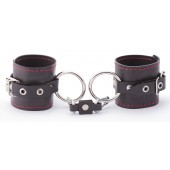 Оригинальный БДСМ-комплект для фиксации шеи и рук - Crazy Handmade - купить с доставкой в Туле