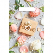 Полиэтиленовый пакет  Подарочек  с вырубной усиленной ручкой - 20 х 30 см. - Сима-Ленд - купить с доставкой в Туле