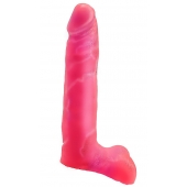 Розовая насадка-фаллос для трусиков Harness - 16,5 см. - LOVETOY (А-Полимер) - купить с доставкой в Туле