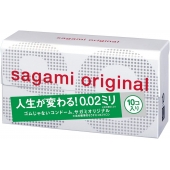 Ультратонкие презервативы Sagami Original 0.02 - 10 шт. - Sagami - купить с доставкой в Туле