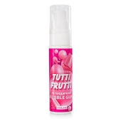Интимный гель на водной основе Tutti-Frutti Bubble Gum - 30 гр. - Биоритм - купить с доставкой в Туле