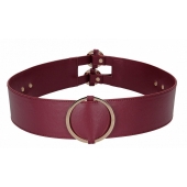 Бордовый ремень Halo Waist Belt - размер L-XL - Shots Media BV - купить с доставкой в Туле