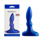 Синий анальный стимулятор Beginners p-spot massager - 11 см. - Lola Games - в Туле купить с доставкой