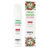 Возбуждающий гель Fresh Ginger Lychee Arousal Gel - 15 мл. - Exsens - купить с доставкой в Туле