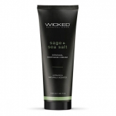 Массажный легкий крем WICKED Sage plus Sea Salt - 120 мл. - Wicked - купить с доставкой в Туле