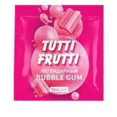 Пробник гель-смазки Tutti-frutti со вкусом бабл-гам - 4 гр. - Биоритм - купить с доставкой в Туле
