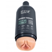 Телесный мастурбатор-вагина Shower Therapy Milk Me Honey - Pipedream - в Туле купить с доставкой