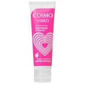 Возбуждающий гель на водно-силиконовой основе Cosmo Vibro с ароматом земляники - 50 гр. - Биоритм - купить с доставкой в Туле