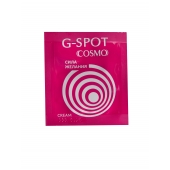 Стимулирующий интимный крем для женщин Cosmo G-spot - 2 гр. - Биоритм - купить с доставкой в Туле