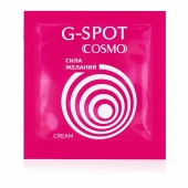 Стимулирующий интимный крем для женщин Cosmo G-spot - 2 гр. - Биоритм - купить с доставкой в Туле