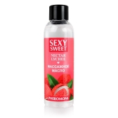 Массажное масло Sexy Sweet Nectar Lychee с феромонами и ароматом личи - 75 мл. - Биоритм - купить с доставкой в Туле