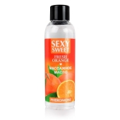 Массажное масло Sexy Sweet Fresh Orange с ароматом апельсина и феромонами - 75 мл. - Биоритм - купить с доставкой в Туле