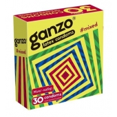 Микс-набор из 30 презервативов Ganzo Mixed - Ganzo - купить с доставкой в Туле