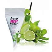 Съедобное согревающее массажное масло Love Me Tender Mojito с ароматом мохито - 10 мл. - Love to Love - купить с доставкой в Туле