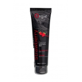 Интимный гель на водной основе Lube Tube Strawberry с клубничным вкусом - 100 мл. - ORGIE - купить с доставкой в Туле