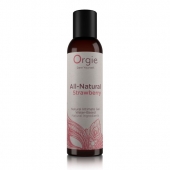 Интимный гель на водной основе All-Natural Strawberry с ароматом клубники - 150 мл. - ORGIE - купить с доставкой в Туле