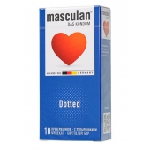 Презервативы с пупырышками Masculan Dotted - 10 шт. - Masculan - купить с доставкой в Туле